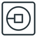 logo, media, social, uber svg vector icon