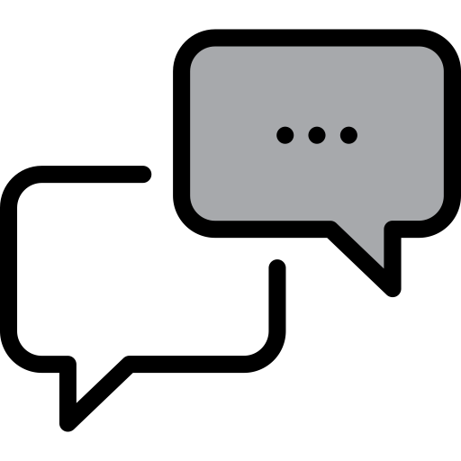 Chat svg vector icon