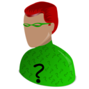 riddler,cartoon icon