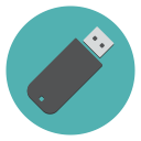 data, drive, flash, memory, usb stick svg vector icon