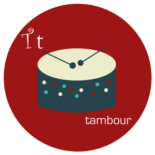 Tambour svg vector icon
