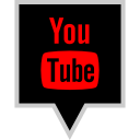 brand, logo, social, youtube svg vector icon