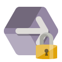 next,lock icon