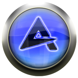 blue,aimp icon