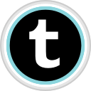 connect, media, social, tumblr svg vector icon