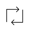 refresh svg vector icon