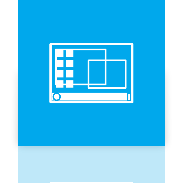 desktop,mirror icon