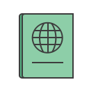 documents, id, journey, pass, passport, travel, vacation svg vector icon