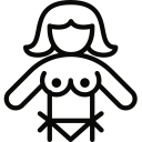 topless svg vector icon