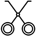 essential, scissors, web svg vector icon