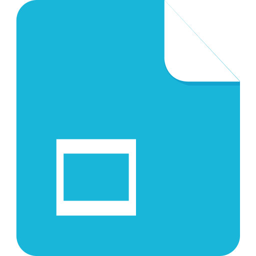 Slide svg vector icon