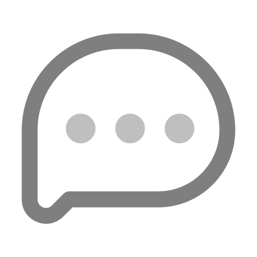 Comment svg vector icon