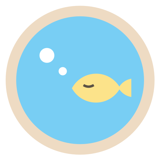 Fish svg vector icon