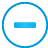 basic, blue, button, remove icon