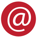 email, media, rs, social svg vector icon