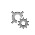 currency,sign,gear icon