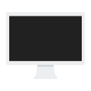 desktop, device, display, lcd, mac svg vector icon