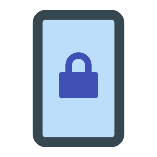 Lock Portrait svg vector icon