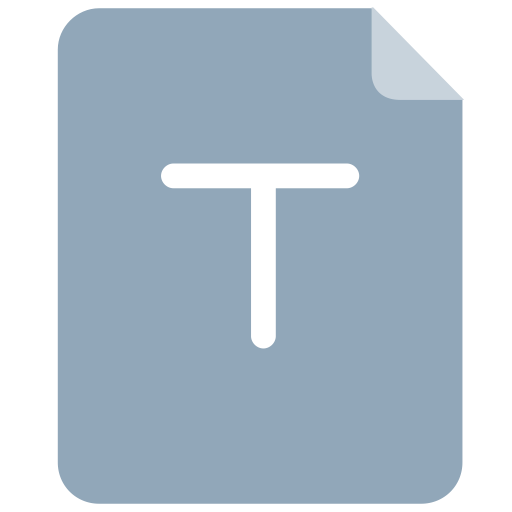 File B svg vector icon