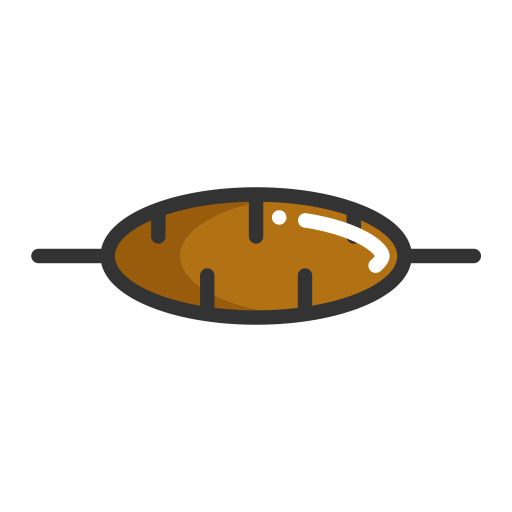 Doner Kebab svg vector icon