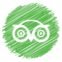 media, social, tripadvisor svg vector icon