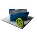 folder,full,delete,del,remove icon