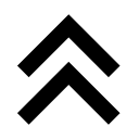 arrow, double, essential, set, up svg vector icon
