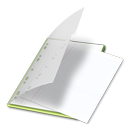 document,vert,file,paper icon