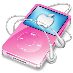 ipod,video,pink,apple icon