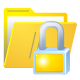 folder, lock icon
