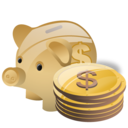 cash, deposit, money, piggy bank, savings icon