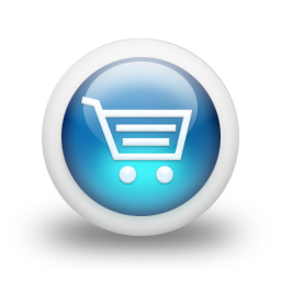 glossy,blue,orb icon
