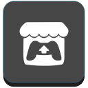 games, itch, marketplace, social, video games svg vector icon