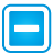 basic, blue, collapse, toggle icon