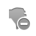 hand,thumbsdown,delete icon