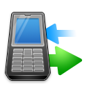 phone, syncronize, transfer icon