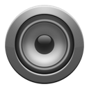 enceinte, gray icon