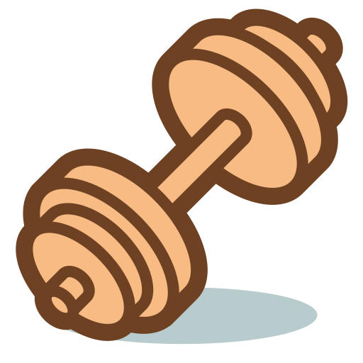Dumbbell svg vector icon