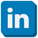 communication, linkedin, logo, media, online, social, social media svg vector icon