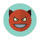 devil svg vector icon