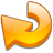 arrow, orange, refresh, reload icon