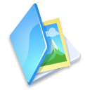 folder,image,blue,pic,picture,photo icon