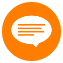bubble, chat, contact, speech svg vector icon