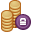 coin,stacks,gold,secure,pay,payment,cash,currency,money,check out,credit card icon