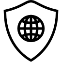 web,shield icon