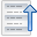 view,sort,ascending,upload,ascend,rise,increase,up icon