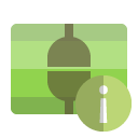 connect,vertical,info icon