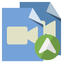 file,type,video,video up,up icon