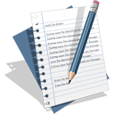 edit,text,write,writing,file,document icon