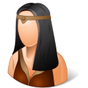 barbarian, female icon